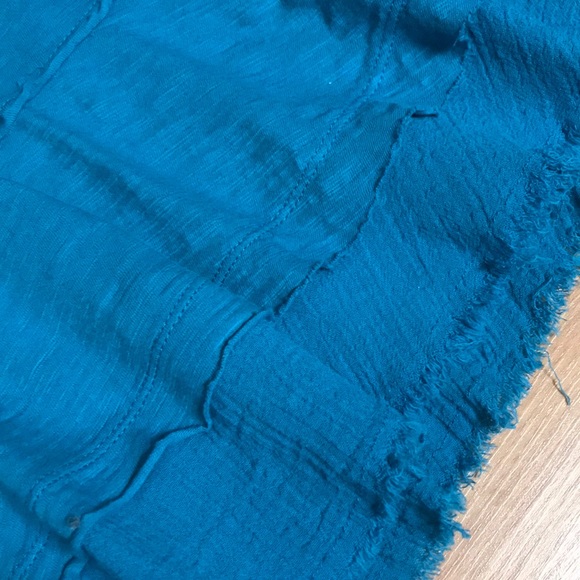 NWT Altard’s State dark turquoise ruffle t… - Picture 4 of 8